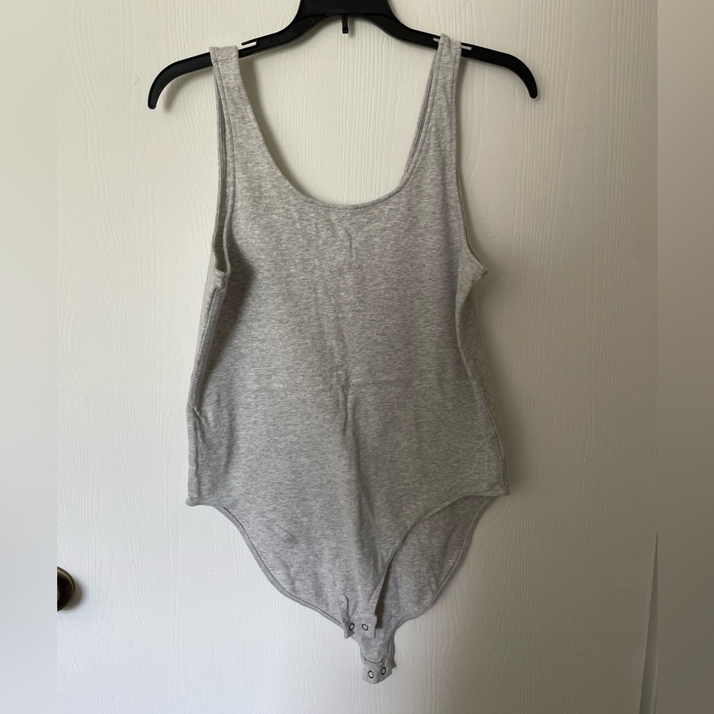 GAP Gray and White Bodysuits